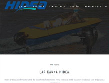 Tablet Screenshot of hidea.se